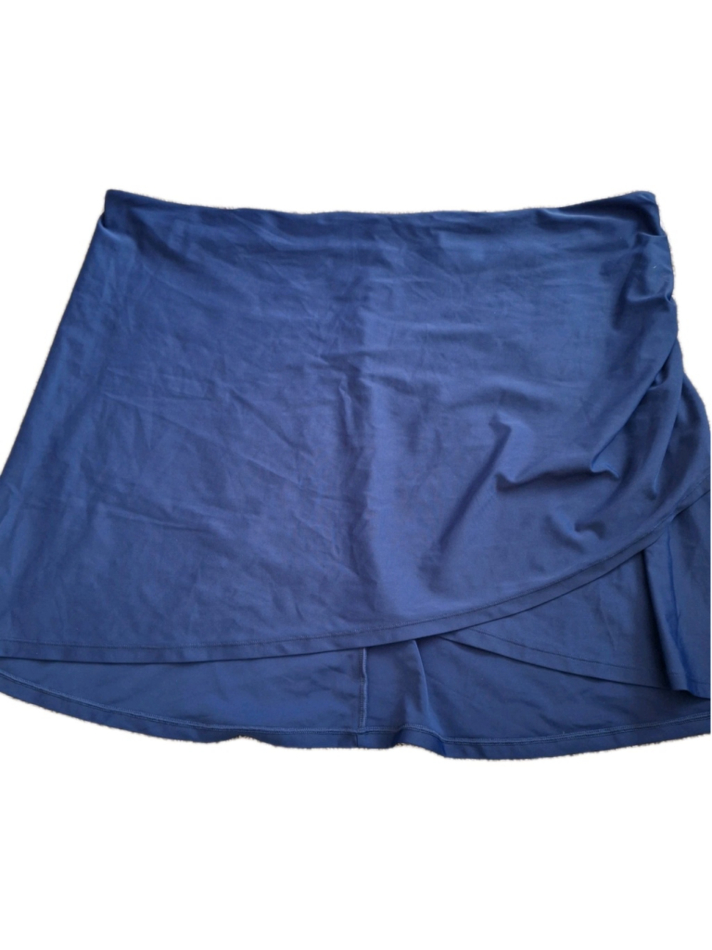 Summersalt Ruched Swim Skirt Swimsuit Beach Womens 2X Blue Navy NWOT Modest 2XL